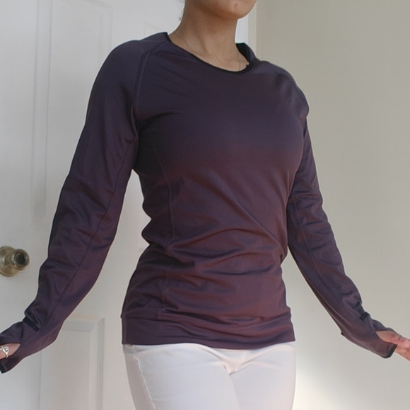 Cuddl Duds Sz Medium Smooth Plush Gray Cuffin Thumb Hole Long‎ Sleeve Thermal - Picture 1 of 8